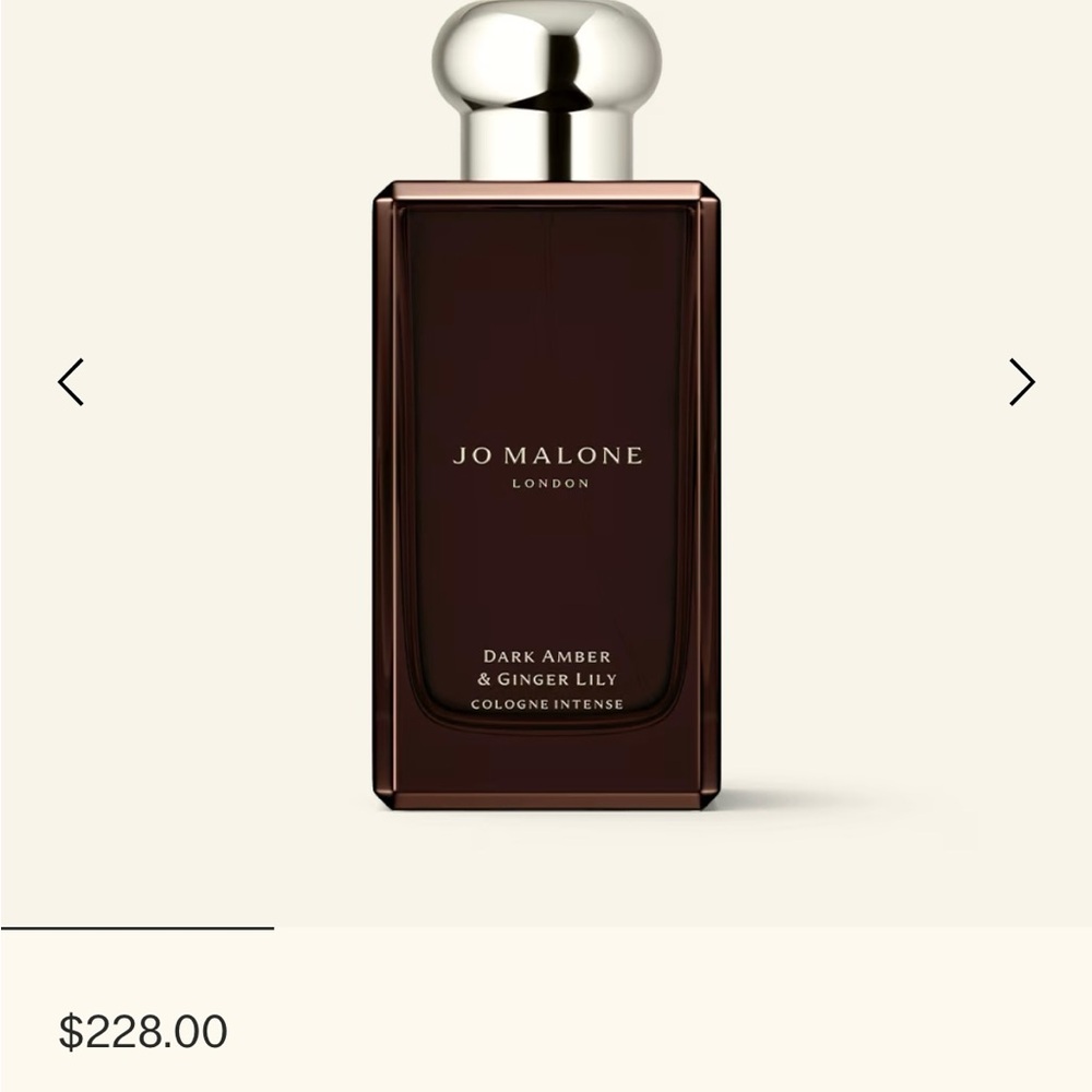 NIB Jo Malone Dark Amber & Ginger Lily Cologne Intense 100ml - Picture 6 of 6